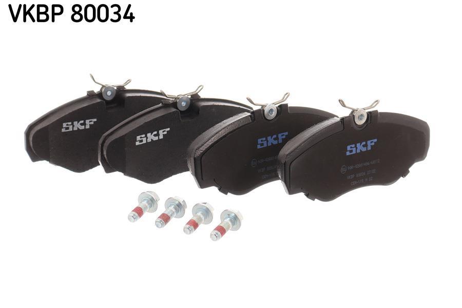 Jogo de 4 pastilhas de travão SKF ref. VKBP 80034